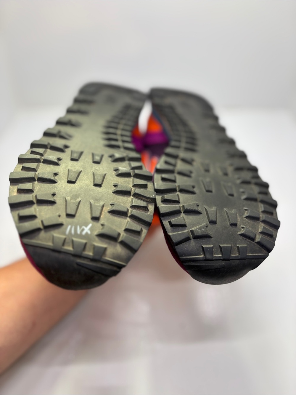 New Balance 515 Purple Orange Sneakers Women's Size 8.5 Retro Casual Running Sho - Picture 12 of 14